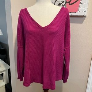 Ava James V-Neck Sweater, Nwt